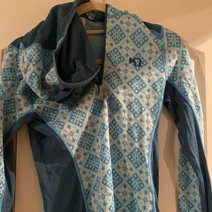 Hooded ski base layer